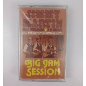 New Jimmy Martin And The sunny Mountain Boys Big Jam Session Cassette Tape